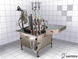 SARTECH тэхналагічныя лініі па вытворчасці аэразоляў мантажнай пены сістэмы газирования вытворца ў Польшчы